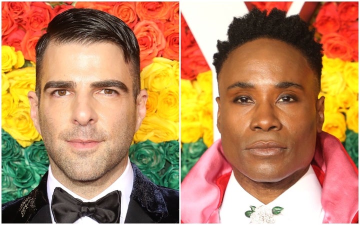Actors Zachary Quinto (left) and Billy Porter will provide voices for "The Proud Family: Louder and Prouder."