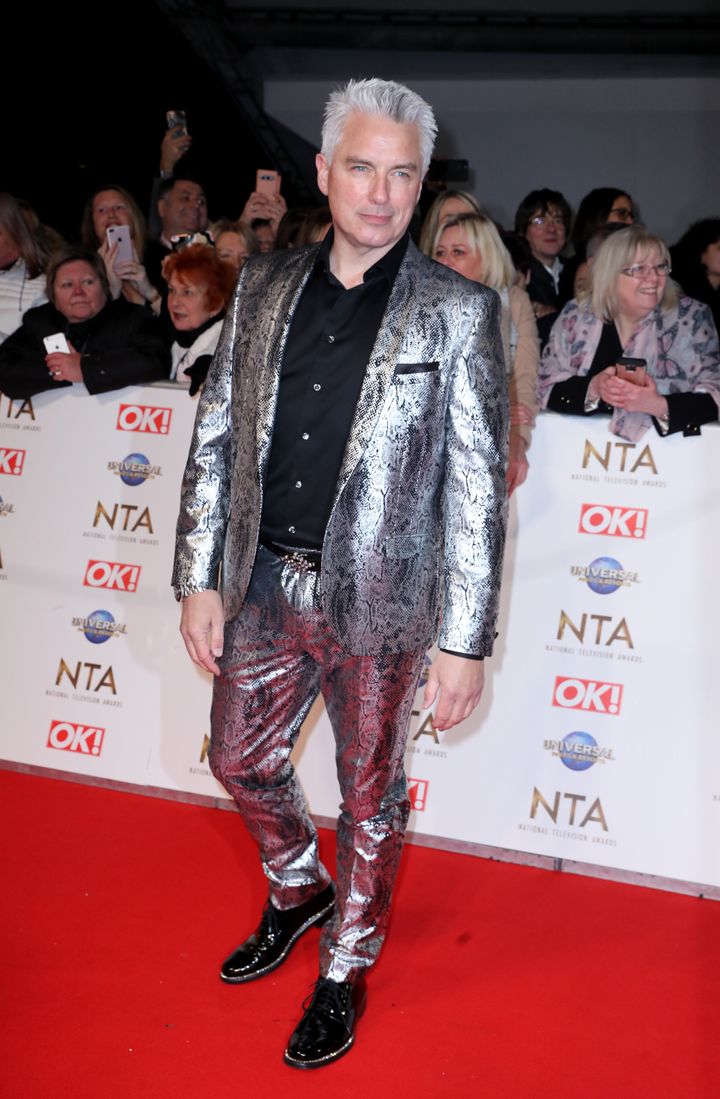 John Barrowman at the 2020 National Television Awards