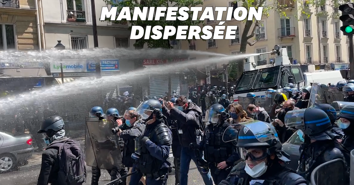 La manifestation proPalestine à Paris dispersée