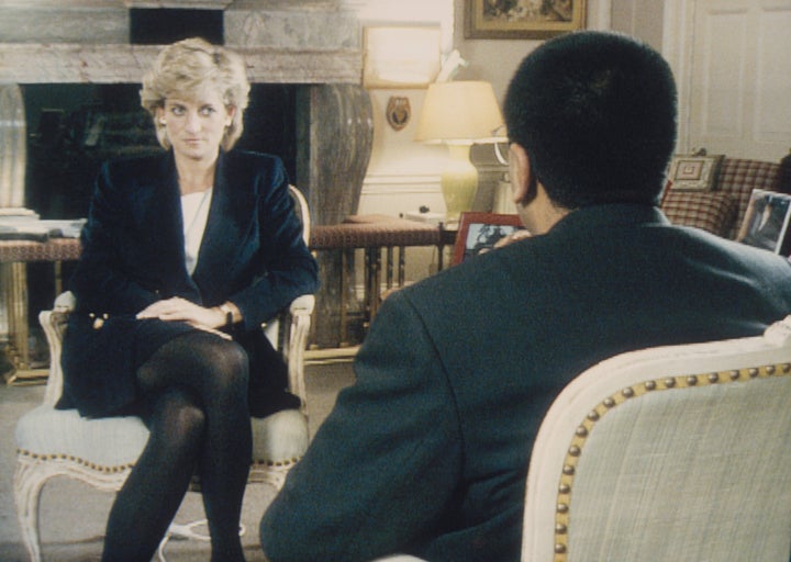 Martin Bashir interviewed Princess Diana in Kensington Palace for the television program "Panorama" in 1995. (Photo by ©