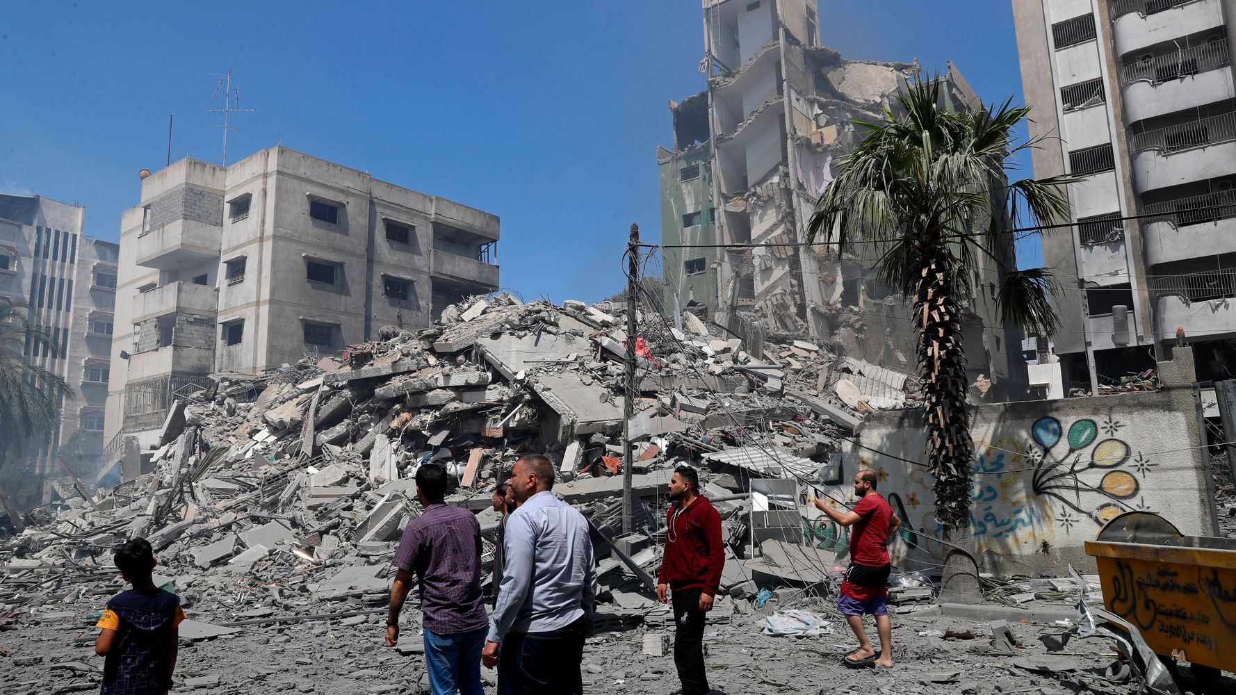Israeli Strikes Kill 26, Topple Buildings In Gaza City