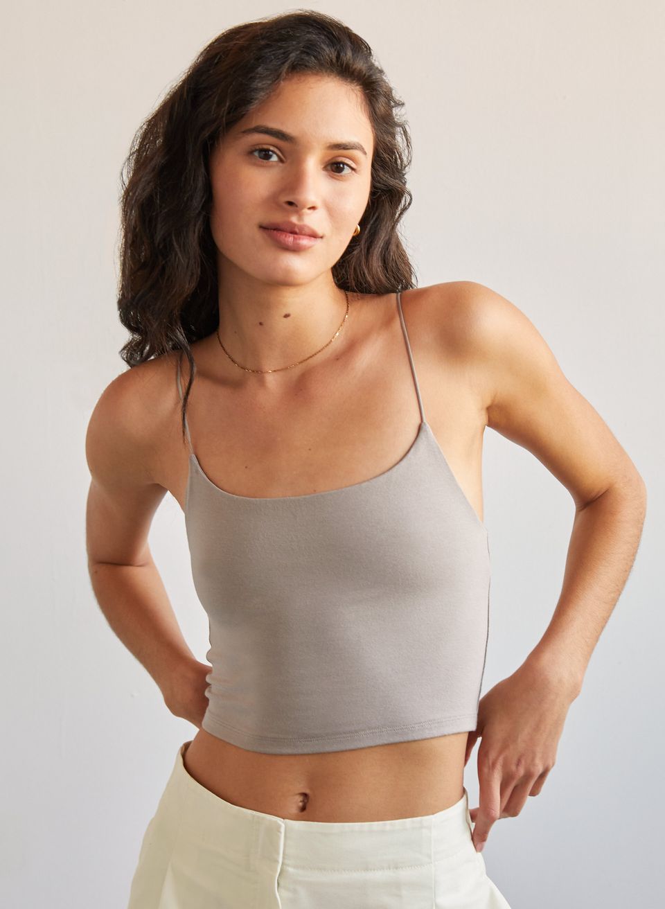Free People Seamless Stretch Skinny Strap Cropped Tank Top Brami - NEW  Colors!