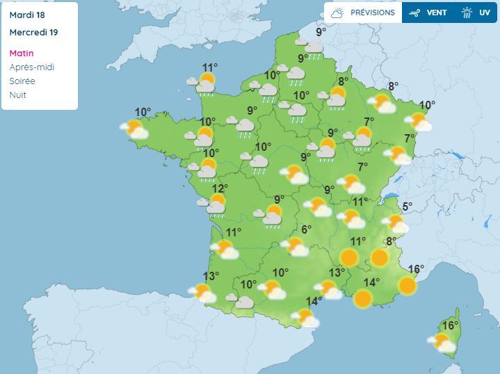 Quelle météo pour le 19 mai et le déconfinement des terrasses?