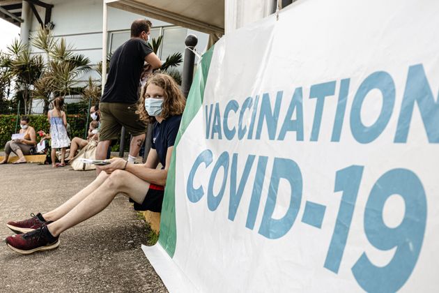 Un centre de vaccination à Cayenne, le 2 mai 2021