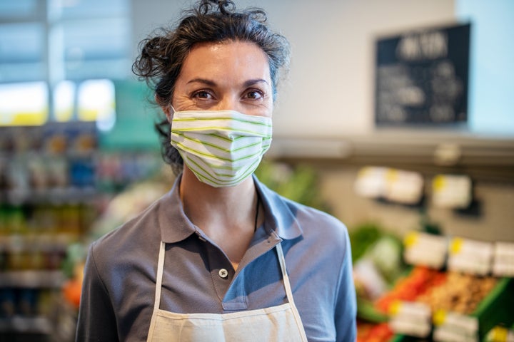 The CDC's new mask guidelines have workers wondering about the implications for their own jobs.