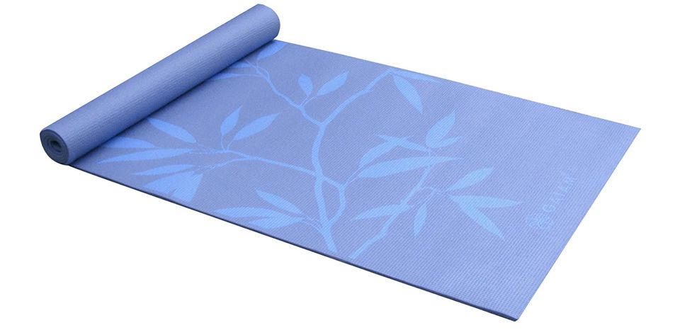 A colorful and sturdy yoga mat