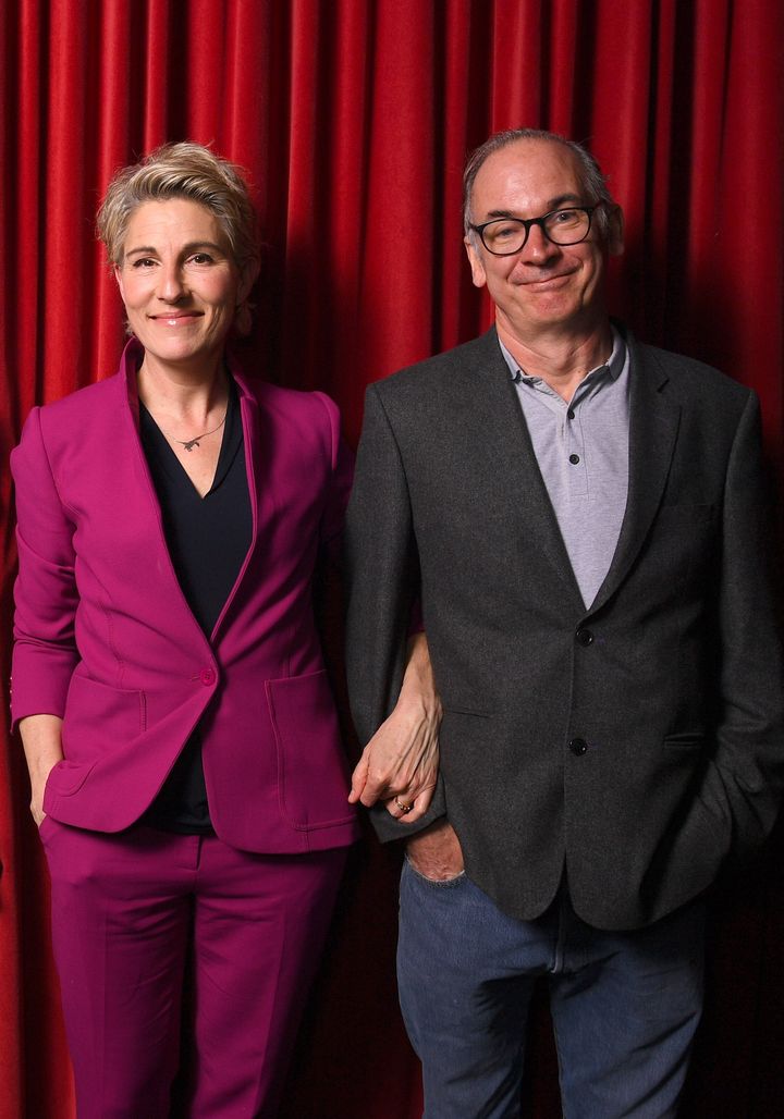 Tamsin Greig and Paul Ritter