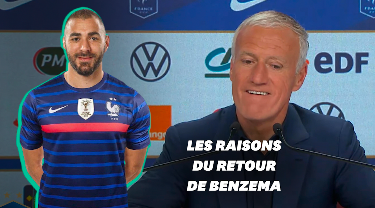Pourquoi Karim Benzema est rappelé par Didier Deschamps pour l'Euro