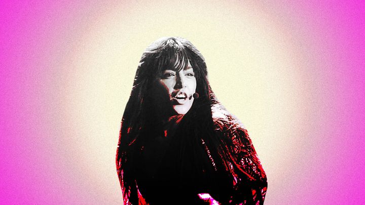 Loreen performing at Eurovision in 2012