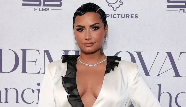 Demi Lovato, ici au mois de mars 2021, fait son coming-out non-binaire.