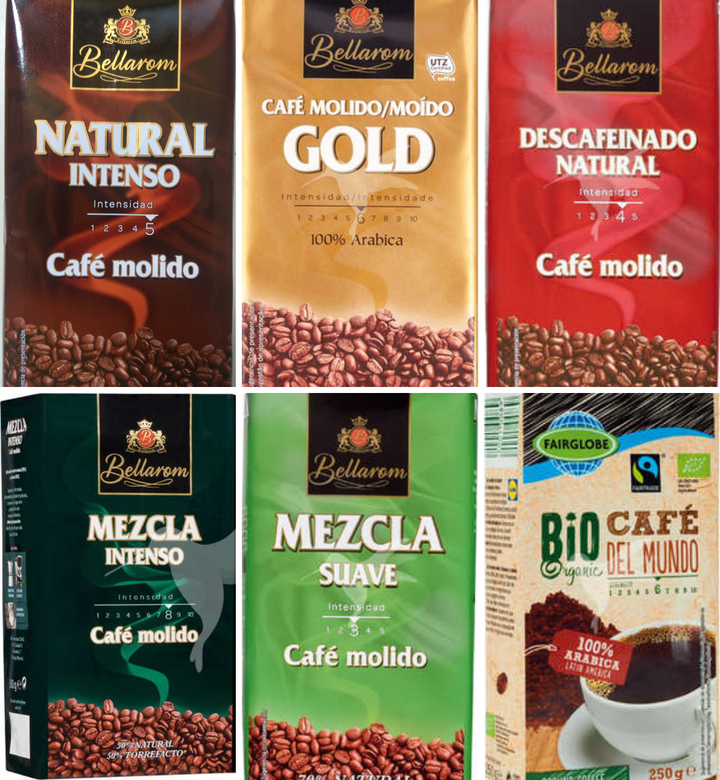 Cafés de Lidl marca Bellarom.