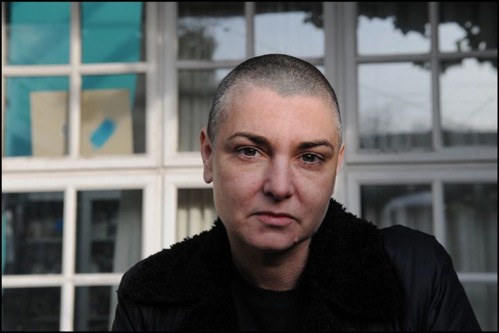 Sinead O'Connor posed at her home in County Wicklow, Republic Of Ireland in 2012.