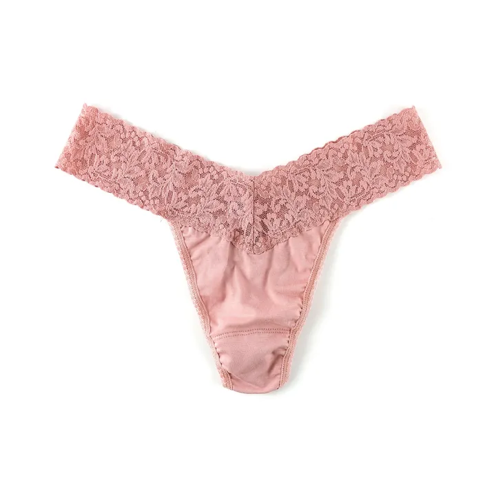 Lacey Thong in Dusty Pink - B.PRIVÉ