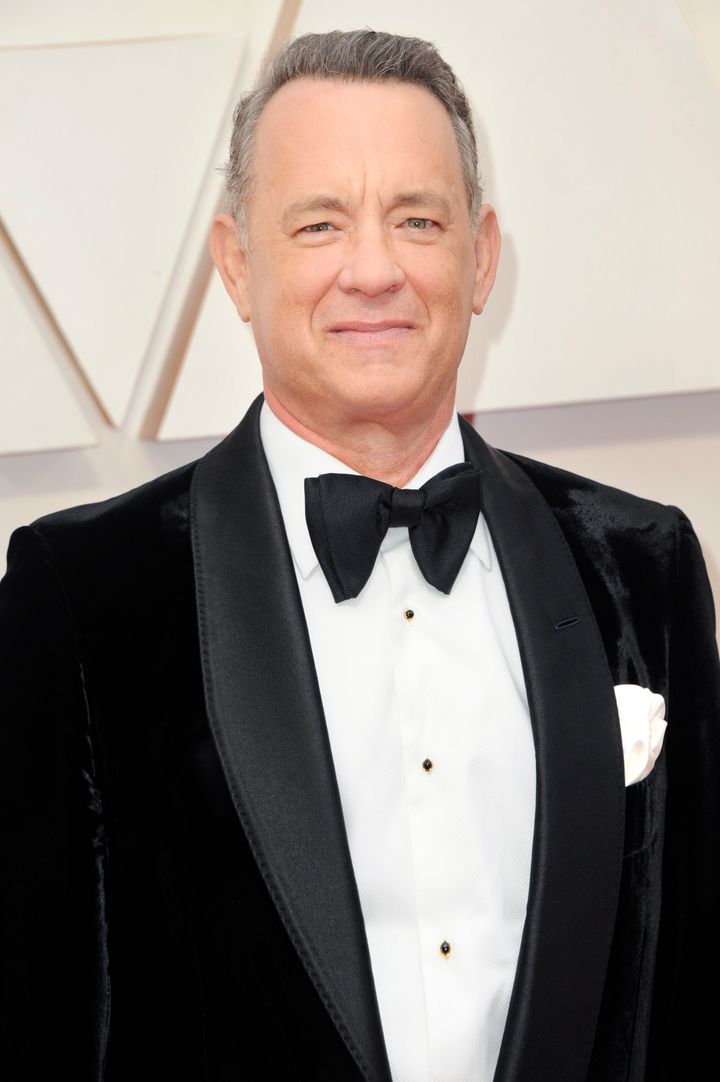 Tom Hanks at last year's Oscars