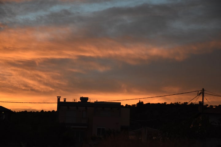 Ηλιοβασίλεμα στην Αργολίδα