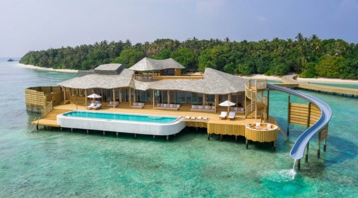 Hotel Soneva Fushi.