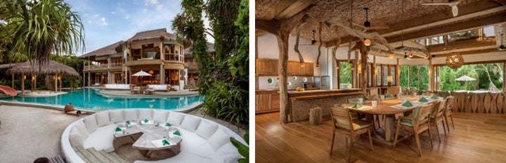 Algunas de las estancias del hotel.