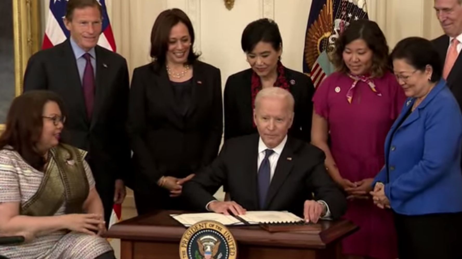 Joe Biden Signs Anti-Asian Hate Crimes Bill Into Law