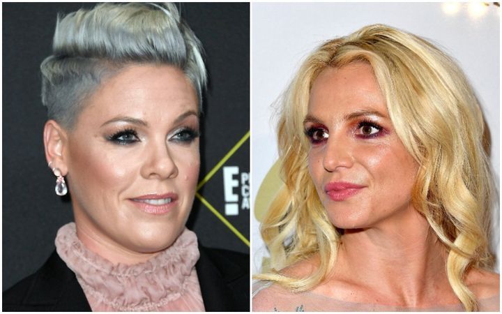 Pink and Britney Spears