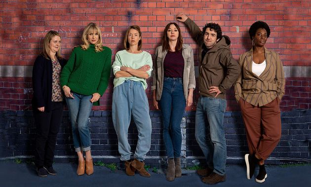 The cast of Motherland
