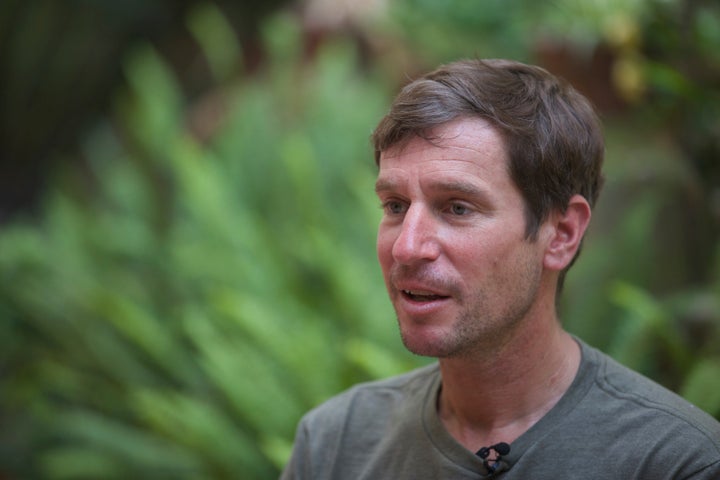 Mountain guide Lukas Furtenbach speaks to The Associated Press in Kathmandu, Nepal, Saturday, May 22, 2021. (AP Photo/Bikram