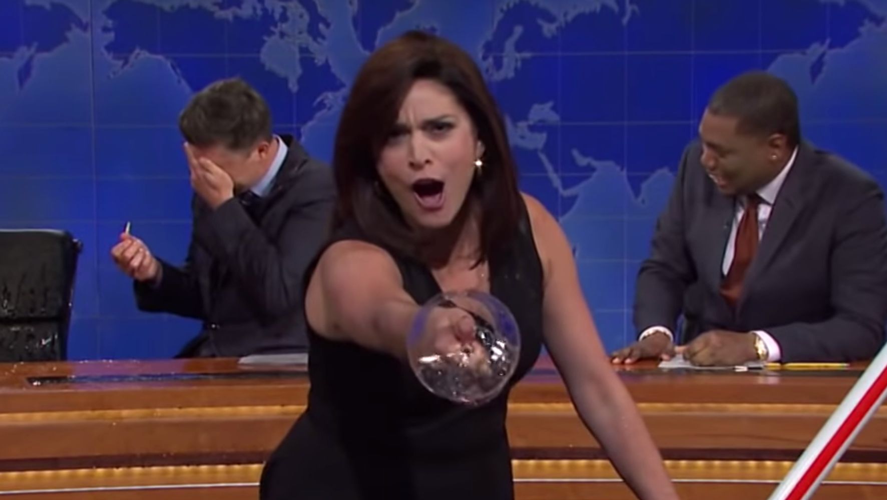 Raise A Glass To Cecily Strong's Wine-Drunk Jeanine Pirro Impression On 'SNL'