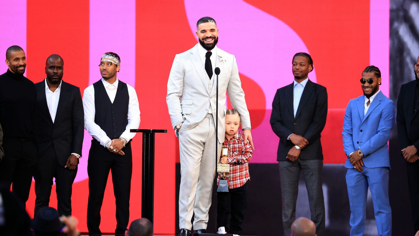 Drake's Son Adorably Bursts Into Tears Onstage As Dad Accepts Billboard Music Awards Honor