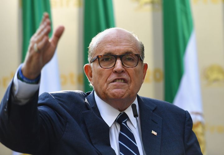 Rudy Giuliani reportedly called an Arizona county official after the presidential election last year to discuss getting challenges to Joe Biden’s win “fixed up."