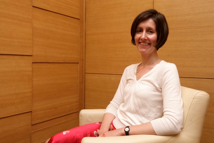La historiadora Julia Lovell en Nueva Delhi en 2011.