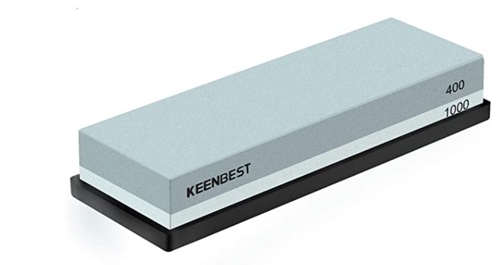Get the Keenbest Sharpening Stone Whetstone (2-Side Grit 400/1000) for $10.99.