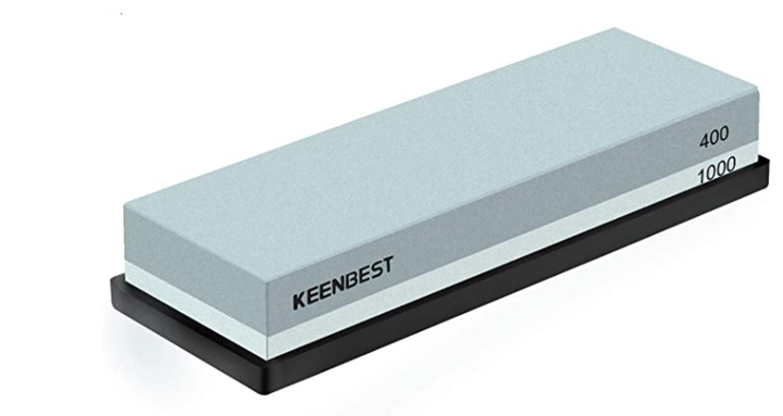 <a href="https://amzn.to/3yCDseh" target="_blank" rel="noopener noreferrer"><strong>Get the Keenbest Sharpening Stone Whetstone (2-Side Grit 400/1000) for $14.99.</strong></a>