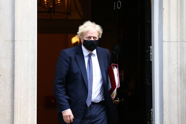 Prime Minister Boris Johnson departs 10 Downing Street