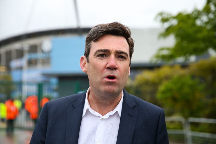 Mayor of Greater Manchester Andy Burnham 
