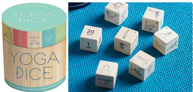 Yoga Dice: 7 Wooden Dice, Thousands of Possible Combinations! : Chronicle  Books