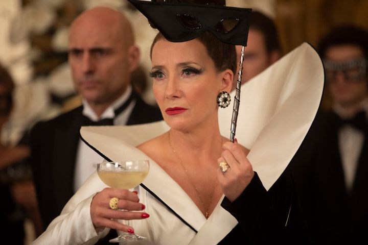 Emma Thompson as the Baroness in Cruella