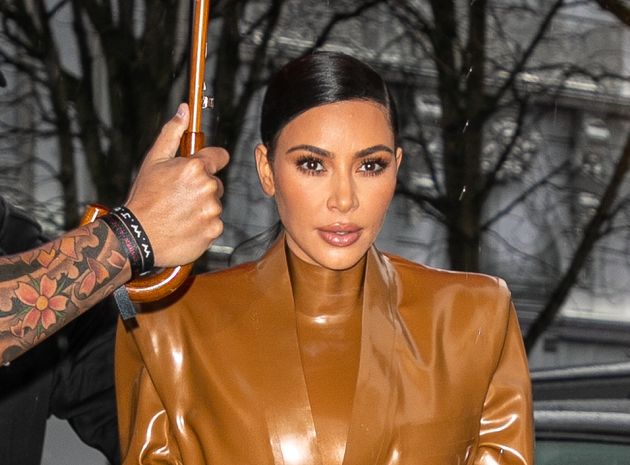 Kim Kardashian à Paris le 1er mars 2020. 