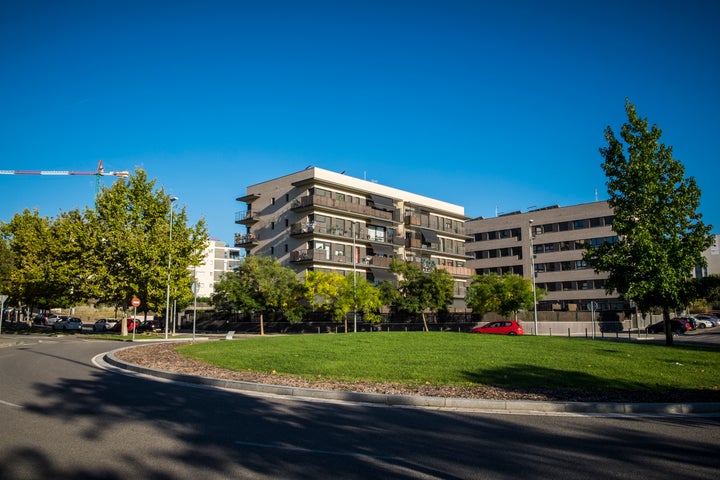 Zona residencial en Sant Cugat del Vallès (Barcelona).