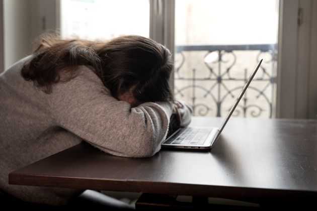 Covid-19 et télétravail: les burn-out ont doublé en un an en France (photo d'illustration)