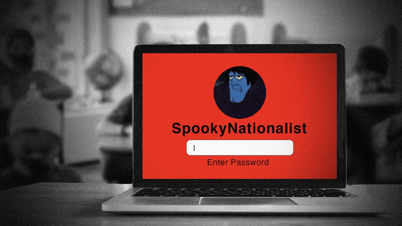Benjamin Welton, an elementary school teacher in Massachusetts, leads a double life as a white nationalist writer, calling himself the "Spooky Nationalist." 