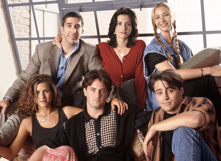 The Friends cast as they appeared in the first season in 1994