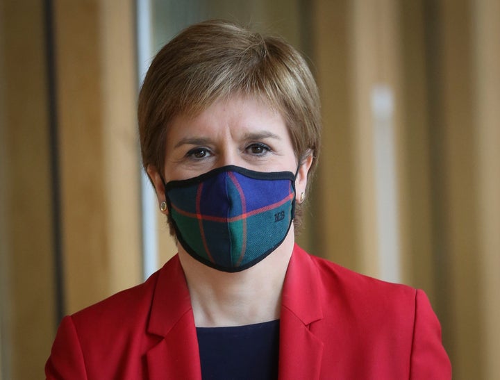 Scottish First Minister Nicola Sturgeon 