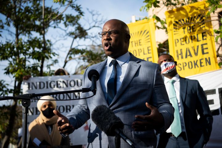 Rep. Jamaal Bowman (D-N.Y.) has said he "sometimes" regrets withdrawing his endorsement for Stringer. The left has not coalesced behind a plan to stop Andrew Yang or Eric Adams.