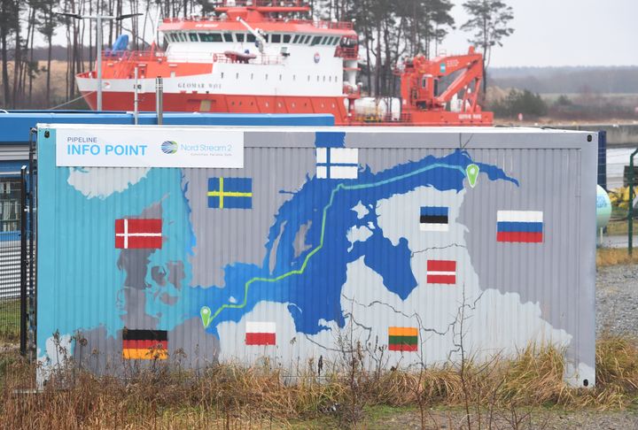 Σημείο πληροφοριών του Nord Stream 2