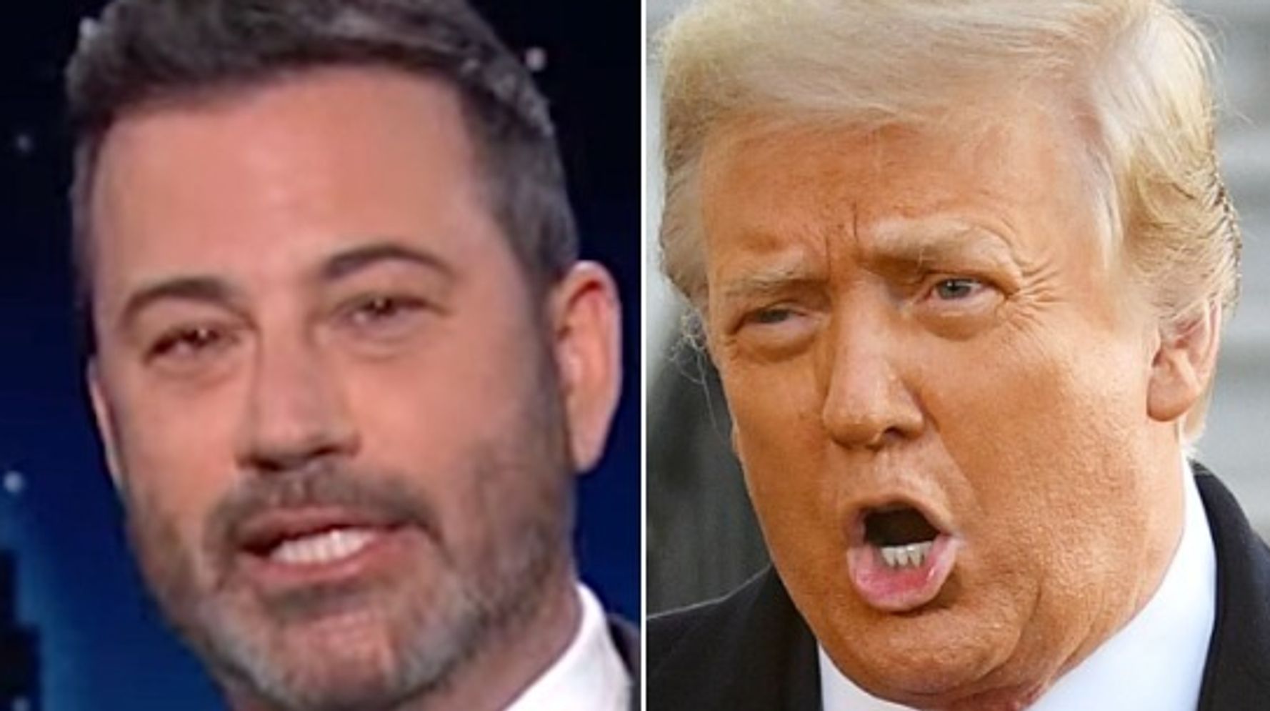 Jimmy Kimmel Shows How Trump Went Full 'Crazy Old Man' With Memorial Day Rant