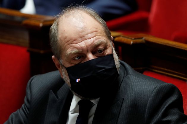 Le ministre de la Justice, Eric Dupond-Moretti, à l'Assemblée nationale le 12 janvier 2021