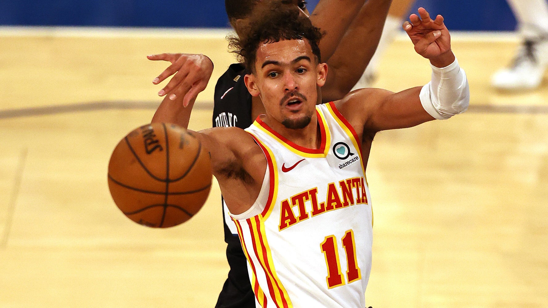 Who spat on Trae Young at a New York Knicks game?