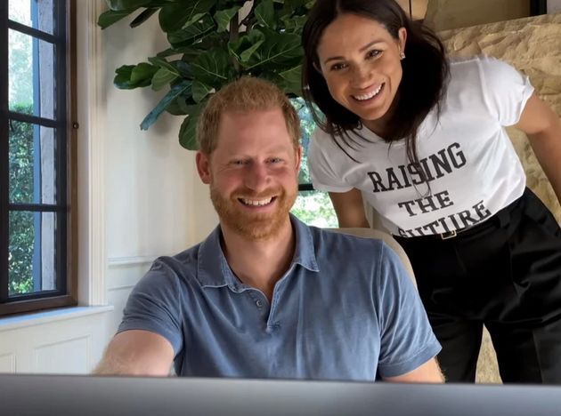 The Duchess of Sussex made an appearance on Harry and Oprah Winfrey's new Apple TV docuseries.