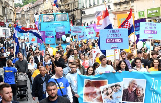 Διαδήλωση κατά των αμβλώσεων