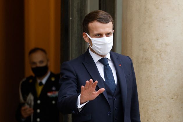 Emmanuel Macron, ici à l'Élysée à Paris le 27 janvier