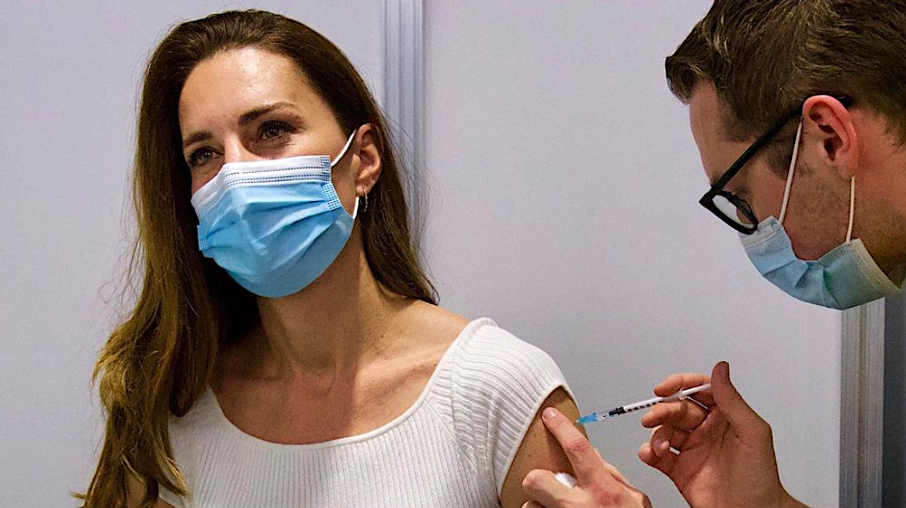 'Hugely Grateful' Kate Middleton Gets First COVID Vaccine Dose